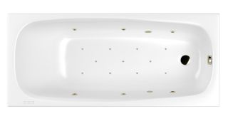 Гидромассажная ванна Whitecross Layla 0102.180080.100.RELAX.BR 180x80см Relax бронза